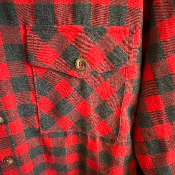 NWT She + Sky Buffalo Plaid Shirt Top - Picture 8 of 12
